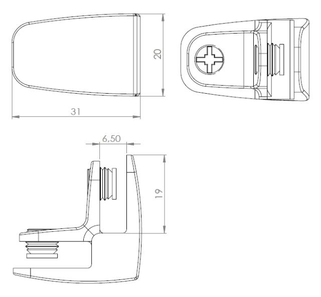 Drawing1 Glass connector