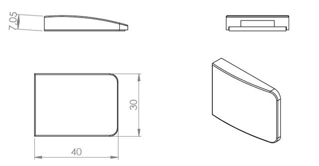 Double Door Striker F/Single Door Lock 