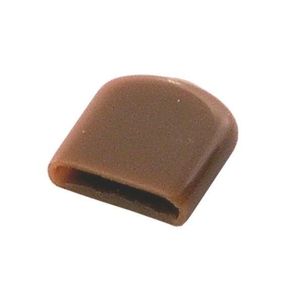 PVC Cover Cap, RAL 8003, F/Stop Bracket, 15x3x16mm