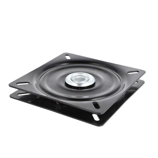 Swivel Plate 360DG-FB, 159x159mm, Black ZP, Load Cap. 220KG,