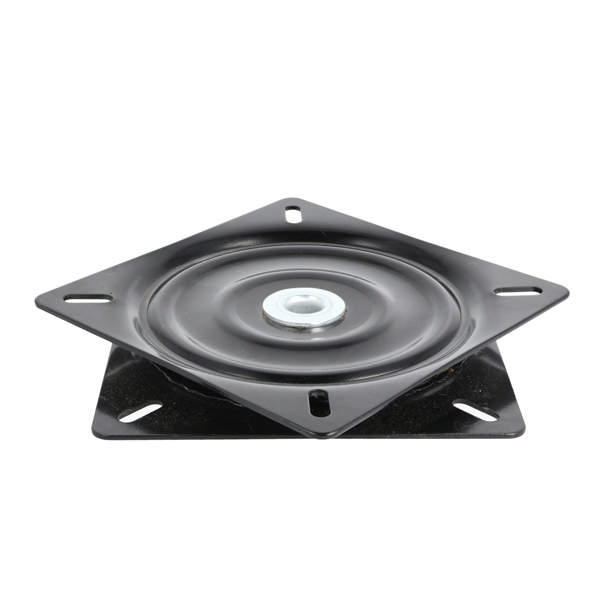 Swivel Plate 360DG-FB, 159x159mm, Black ZP, Load Cap. 220KG,