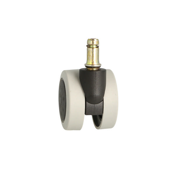 Office Chair Castor, ø50mm,Soft,ø10mm Pin,Black/Grey,No Hood