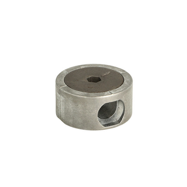 KD-system Fuerte, ø35x17mm, Body Zamak, Disc Metal, 6mm Hex