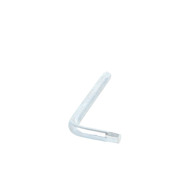 Hex Key F/Fuerte, 6mm Hex, Size 86x36mm, BZP, Hardened