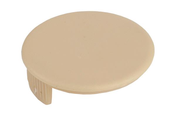 Plastic Cover Cap F/Mini & Media Luna, Beige, ø30mm