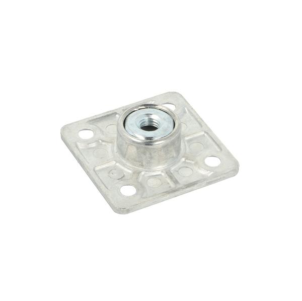 Kea Bushing M8, W/Square Plate, cc 32mm, W/4 Screw Holes