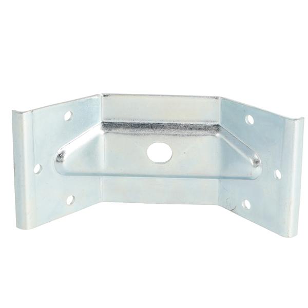 Leg Corner Bracket No. 22, 2.0mm, Steel, Bright Zinc Pl.