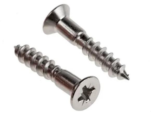 Wood Screw, CSK, SS A2, 3,5x50mm, DIN 7997, PZD