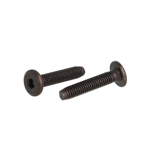 Thirteen Screw, M6x30mm (28+2), Black Oxide, Conical