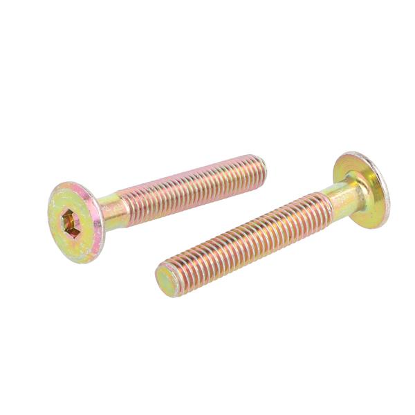 Seventeen Screw, M8x50mm, YZP, Hex 5mm