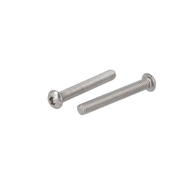 Socket Button Head Screw, M6x45mm, SS/A2, ISO 7380, W/Hex