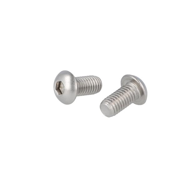 Socket Button Head Screw, M8x16mm, SS/A2, ISO 7380, W/Hex