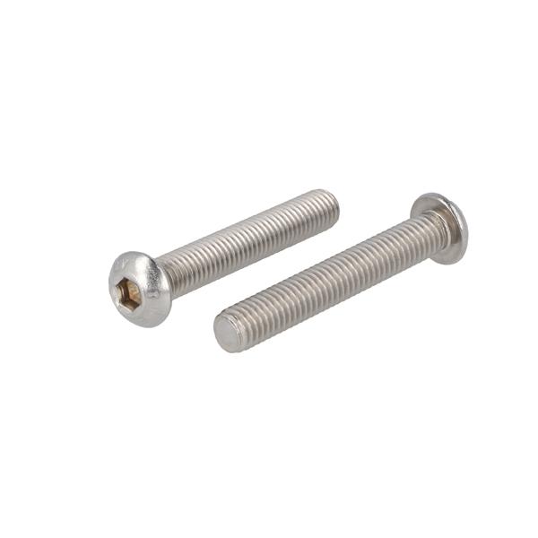 Socket Button Head Screw, M8x50mm, SS/A2, ISO 7380, W/Hex