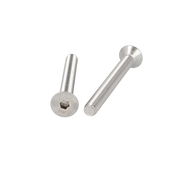 Insex Screw, M8x70mm, Stainless Steel, DIN 7991