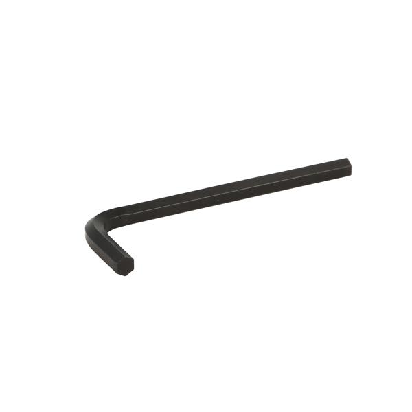 Insex Key, 4mm, L-Shaped 65x23mm, Hardened Steel, Black