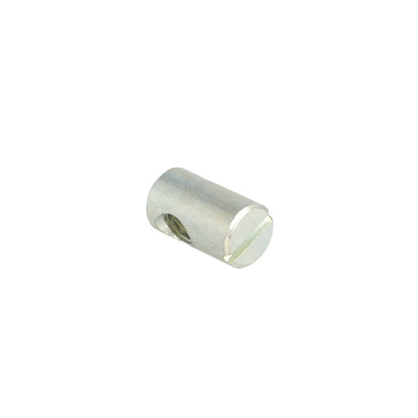 Cross Dowel ø10x18mm(12+6), M6, Steel, Bright Zinc Plated