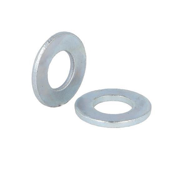 Washer, DIN 125-A, BZP, ID=10.5mm, OD=21mm