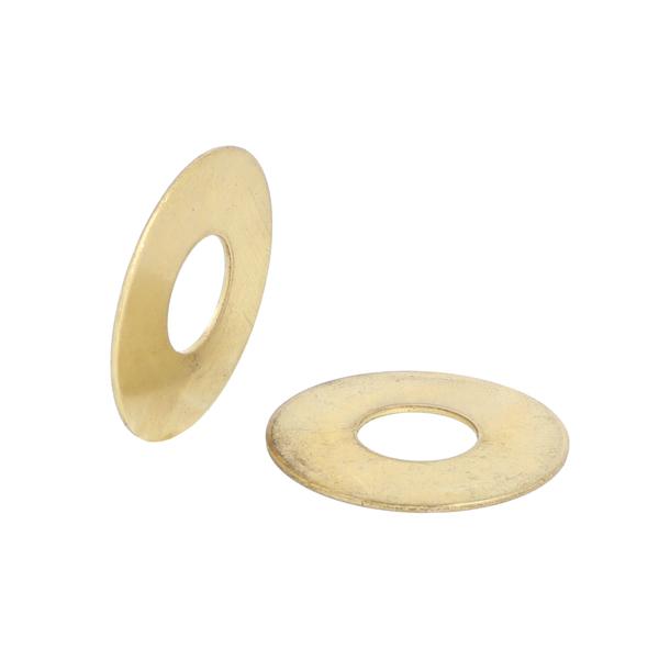 Flat Washer, Brass, 1mm, ID 14mm, OD 35mm