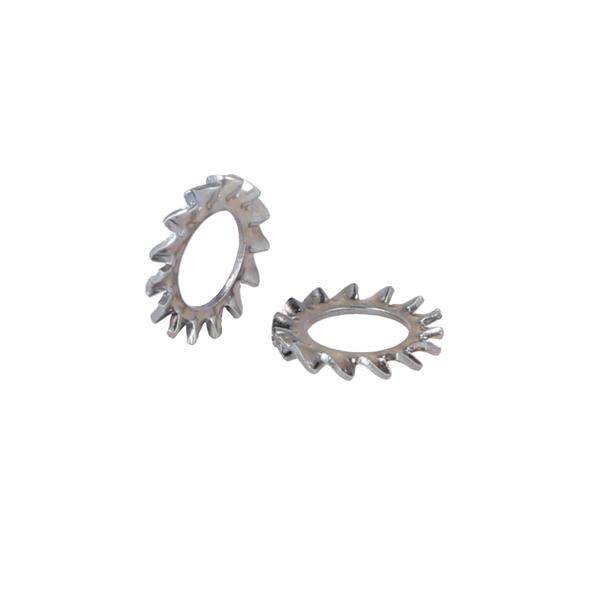 Serrated Lock Washer, DIN 6798A, BZP, ID 8,4mm