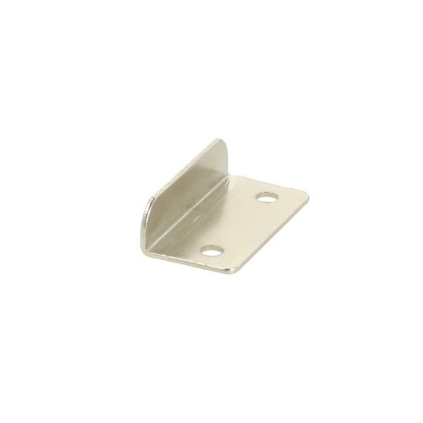 L-Shaped Striking Plate F/Lock 850, Nickel Plated