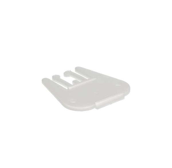 Bar Catch-Lyre Shaped No.1027-10, White Plastic