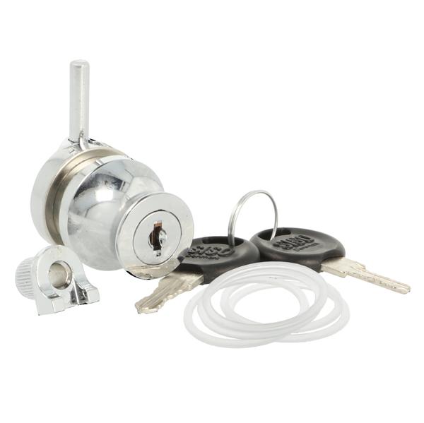 Glass Door Lock X-689, CK SISO, CPL, KA D20, 4-6mm Glass