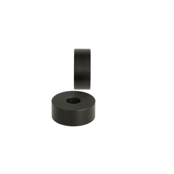 Top & Bottom Turning Blocks F/Hinge 15.08.192, Black, ø25x