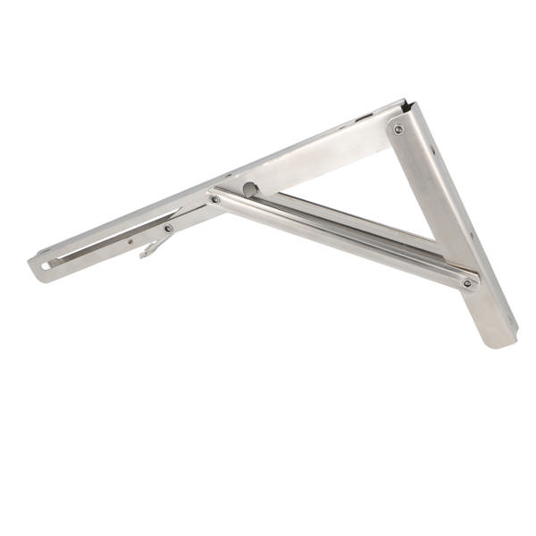Folding Bracket, SS-304, Raw, 300mm,Self Locking,Max Load: