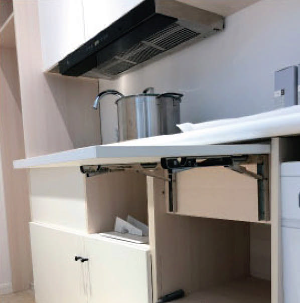 Folding Bracket W/Soft Close, SS-304 Polished, 314mm, Max