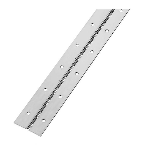 Piano Hinge, 32 x 0,6 x 2000mm, Steel Nickel Pl., cc 60mm