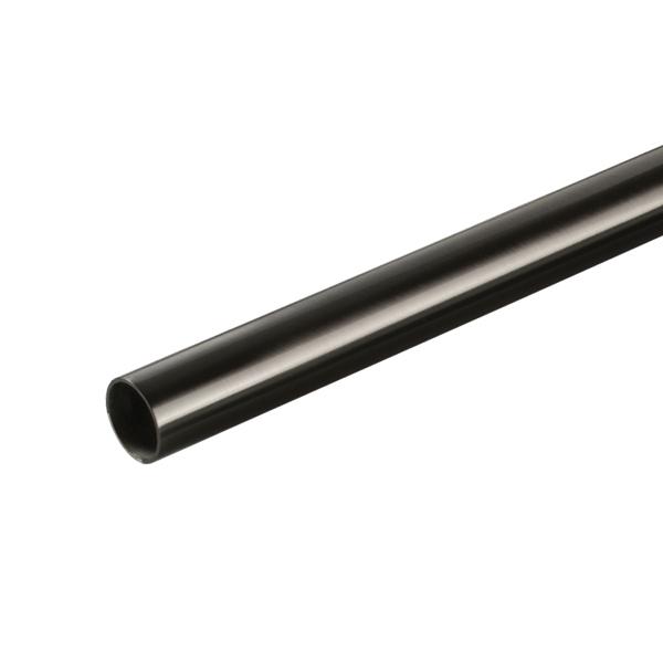 SS-201 Tube ø19x3000mm, 1,0mm Thickness, Black Finish