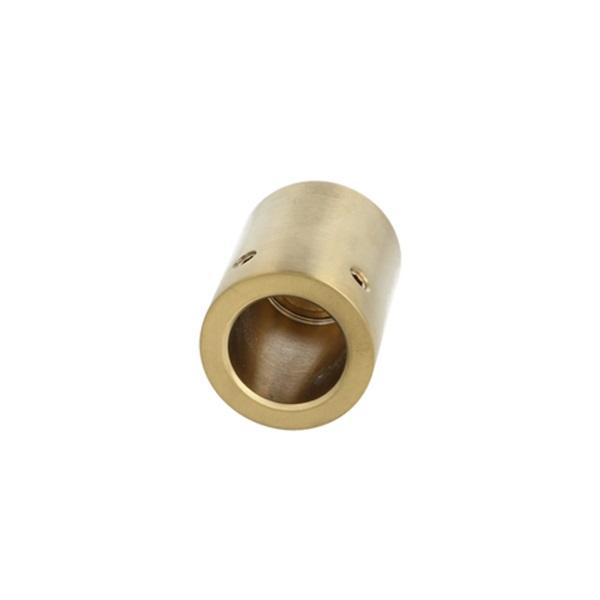 Bar To Wall Bracket,F/ø19mm Tube,Brushed Brass,Flat Straight