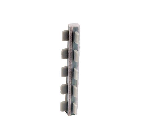 PVC 2-Way Connector 90mm, Grey Velvet