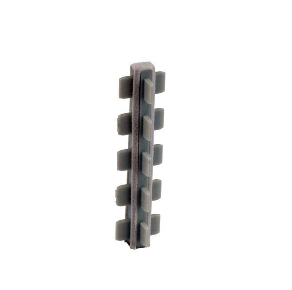 PVC 3-Way Connector 90mm, Grey Velvet