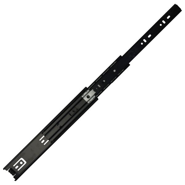 Drawer Slide NJ4500, 300mm Full Extension, Black Zinc Plated