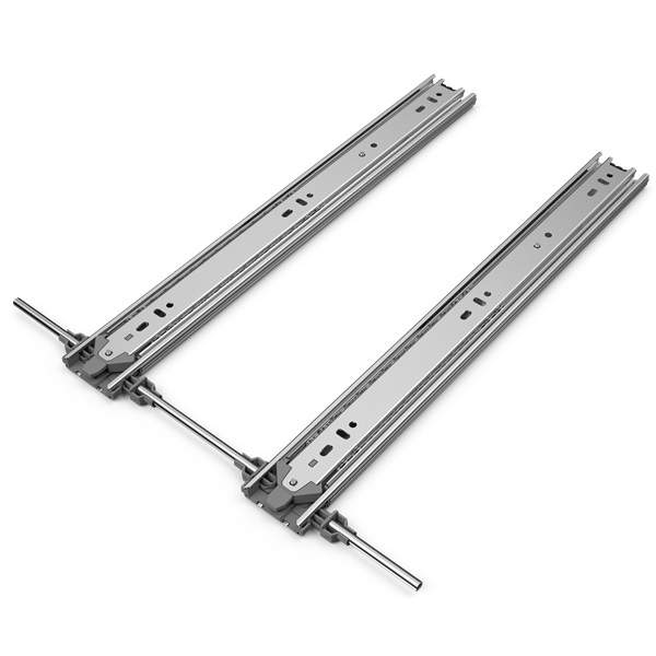 Anti Tilt Drawer Slide NJ4500, 350mm Full Extension,Zinc Pl.