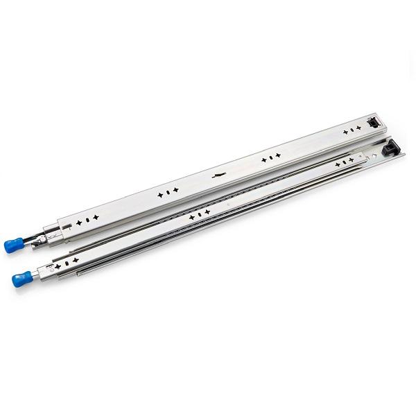 Drawer Slide HD5300L, 300mm Full Ext, With Lock, Zinc Plated