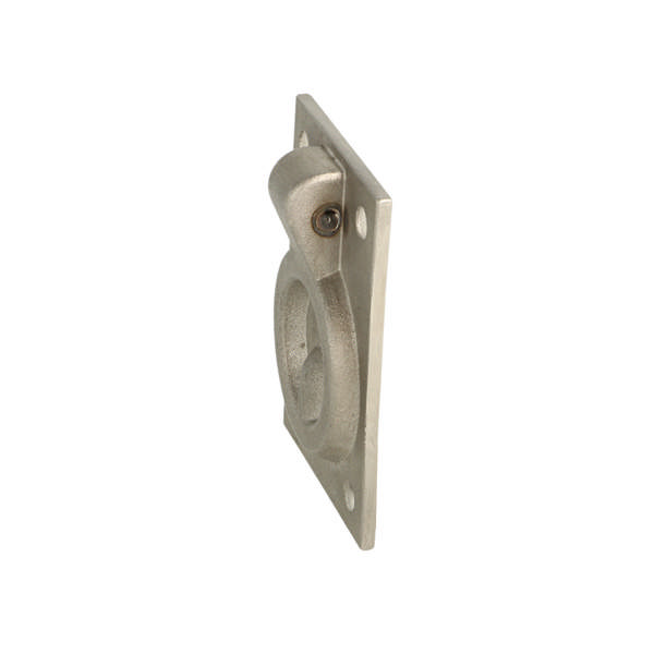 Drop Pull Ring Handle SS-304 - Brushed, Concealed, 65x46mm,