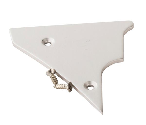 Aluminium End Cap Right side + Screws