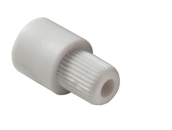 Stopper For Shoe Boy ø8 x12mm, White PS