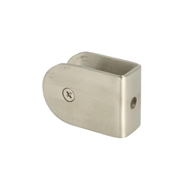 U-Bracket SS-304 F/18mm Panel, F/Toilet Cubicles,Incl. Black