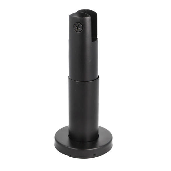 Panel Support Leg 118-175mm, F/10-18mm Panel, Black Finish