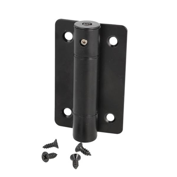 Door Hinge 90x56x2mm, W/Spring Function, Black Finish, SS304