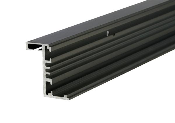 Black Anodized Z-Profile, 3200mm, F/