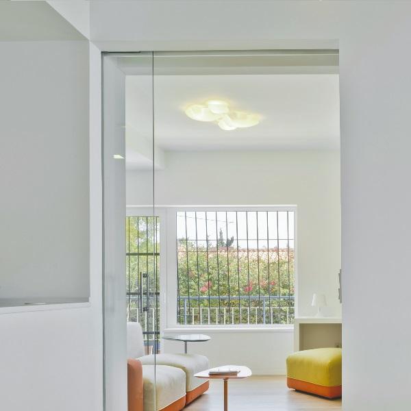 Sliding Door SISO-70FCFP,3000mm,AL,False Ceiling Moun,W/Soft